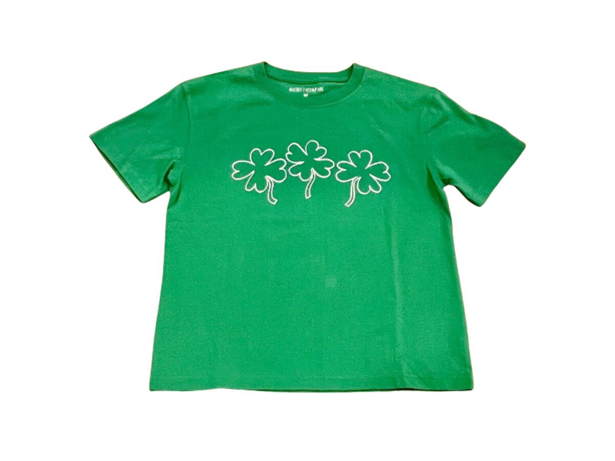 Green Shamrock SS Tee