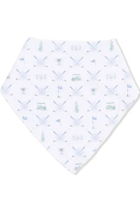 Golf Trellis Blue Bib