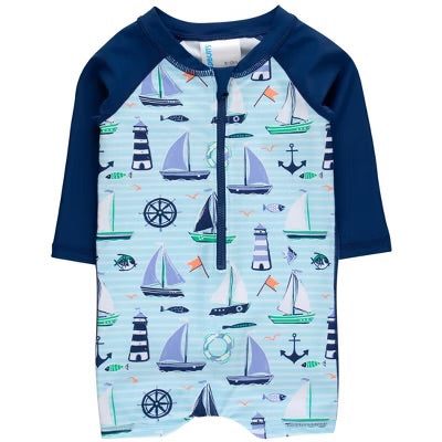 Blue Sweet Sails LS Rashguard