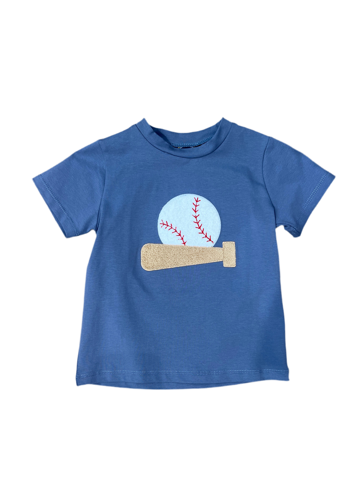 Boys Baseball Applique Shirt