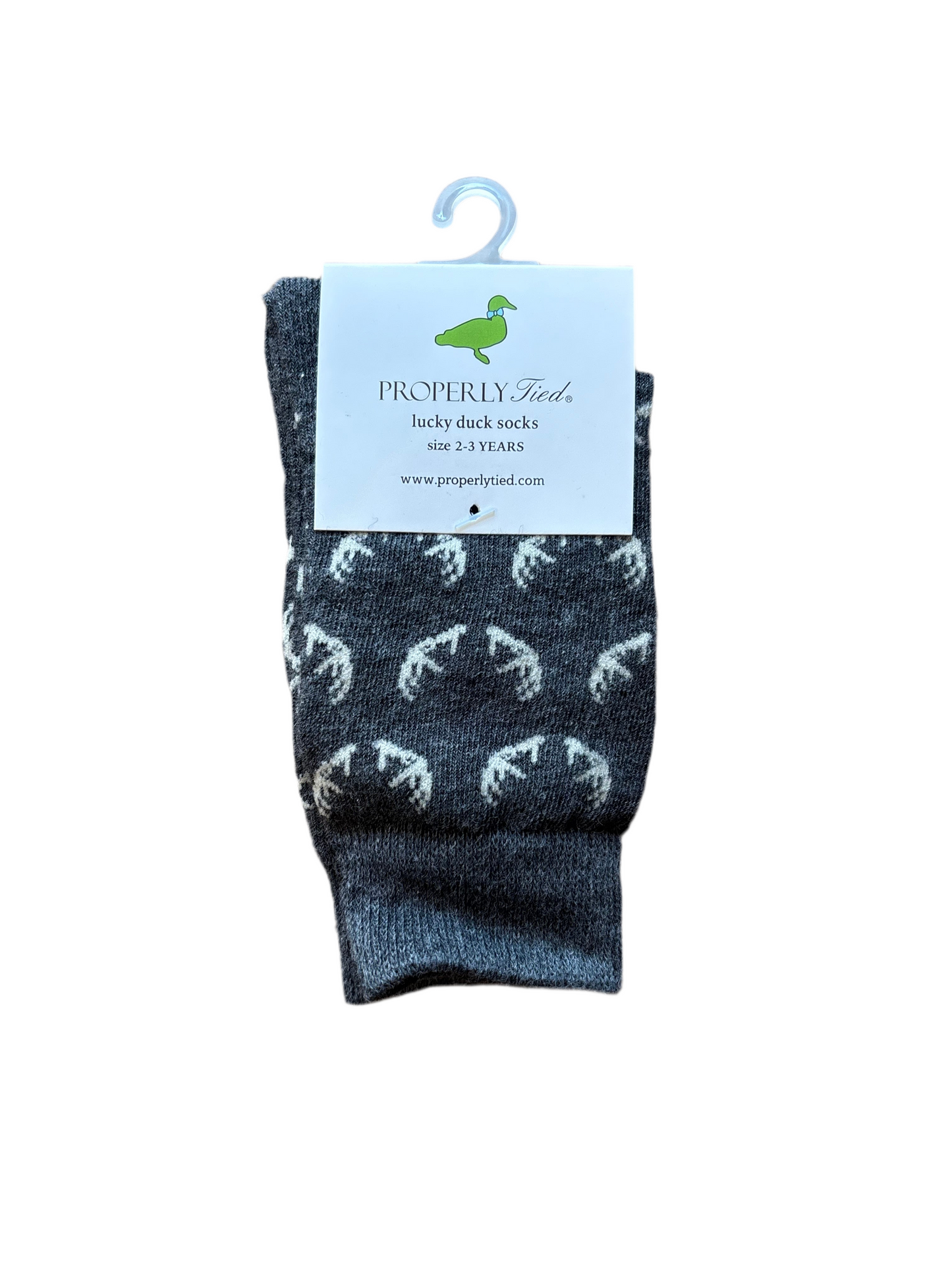 Lucky Duck Sock - Antlers