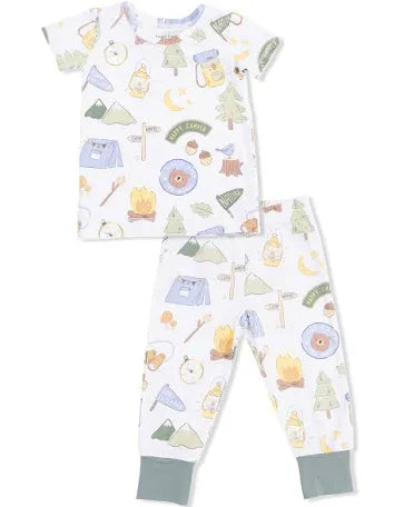 Blue Camping Loungewear Set