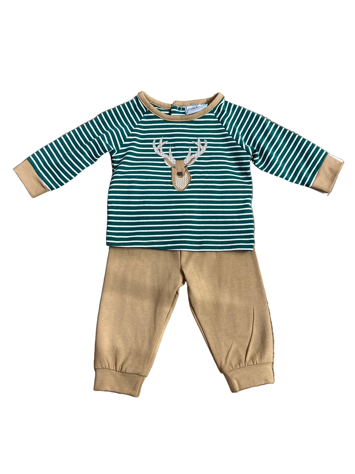 Deer Applique Jogger Set