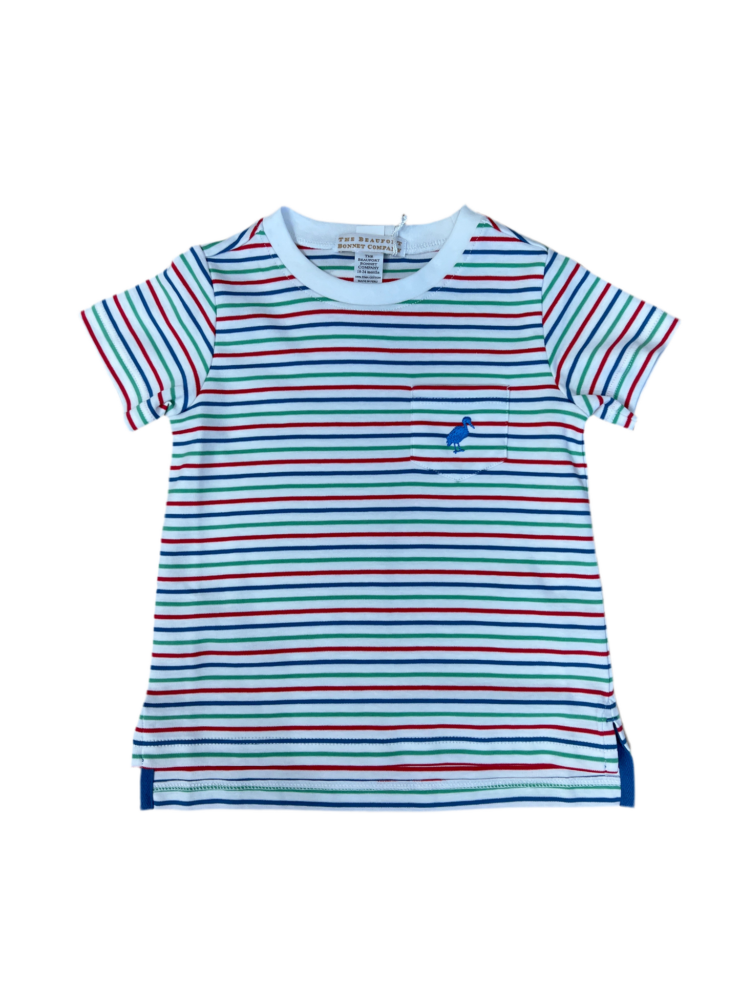 Carter Crewneck - Slimsbury Stripe/Worth Ave White/Wood Boat Blue