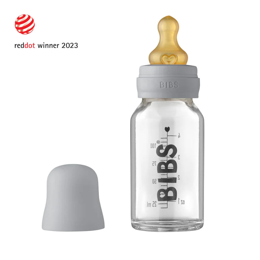 BIBS Glass Bottle - Cloud