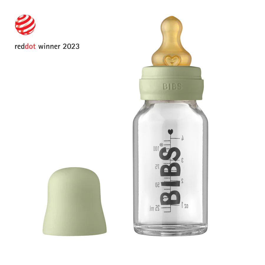 BIBS Glass Bottle - Sage