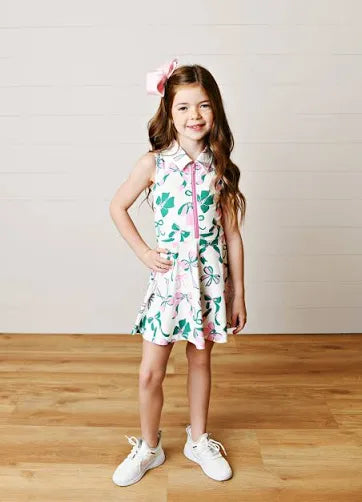 Country Club Bow Athletic Dress