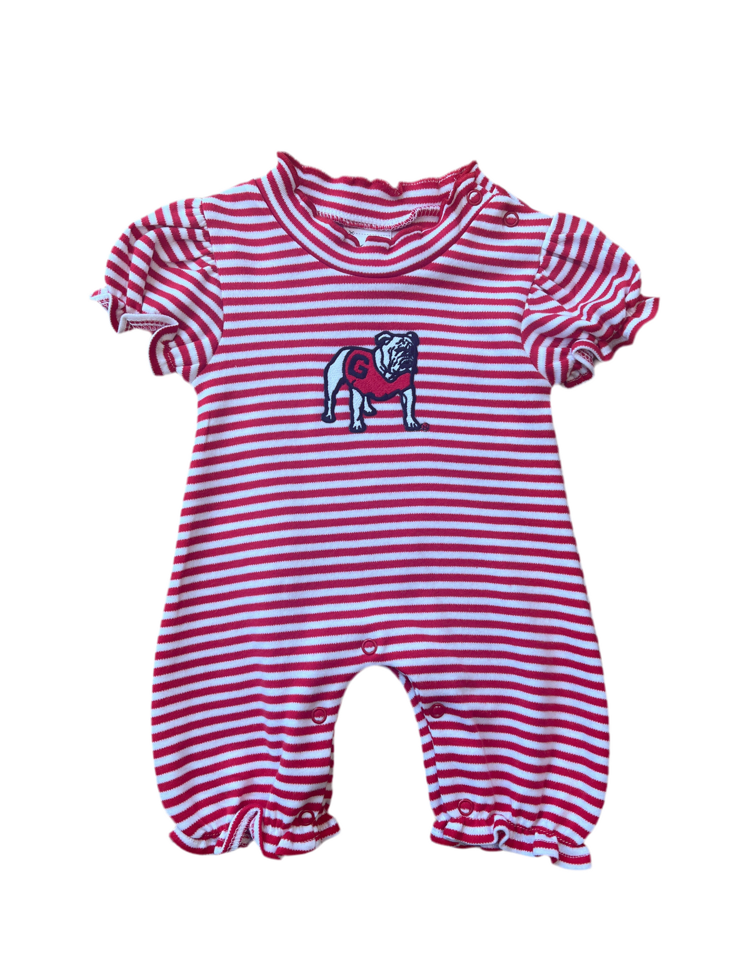 Red & White Stripe UGA Bubble