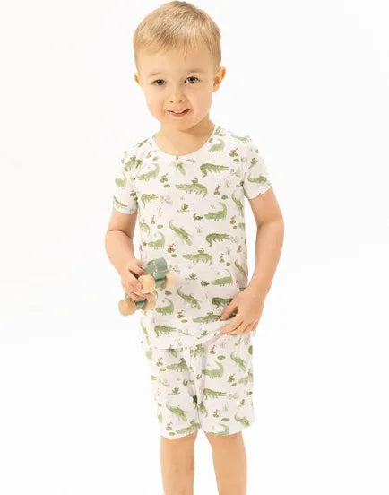Crayon Alligators Loungewear Set