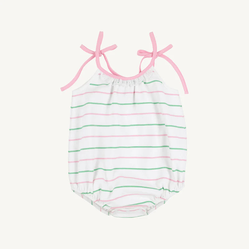 Tradd Street Stripe Junie B Bubble - Pima