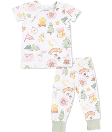 Pink Camping Loungewear Set