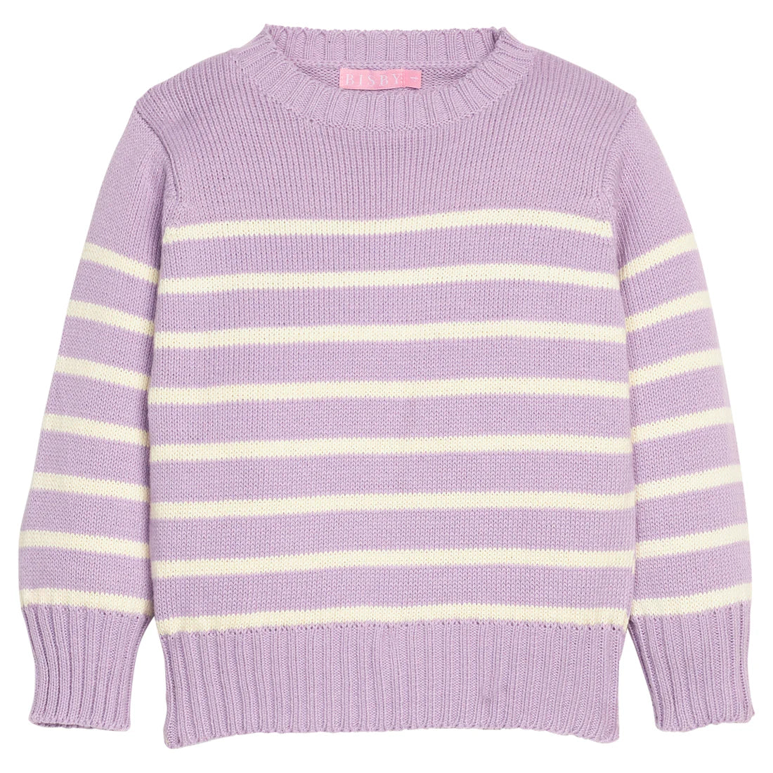 Striped Sweater - Lavender