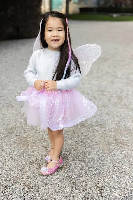 Crazies for Daisies TuTu, Wand & Wing Set