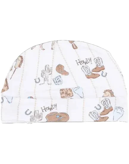Cowboy Nursery Beanie Hat