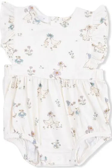 Flower Ducklings Sunsuit