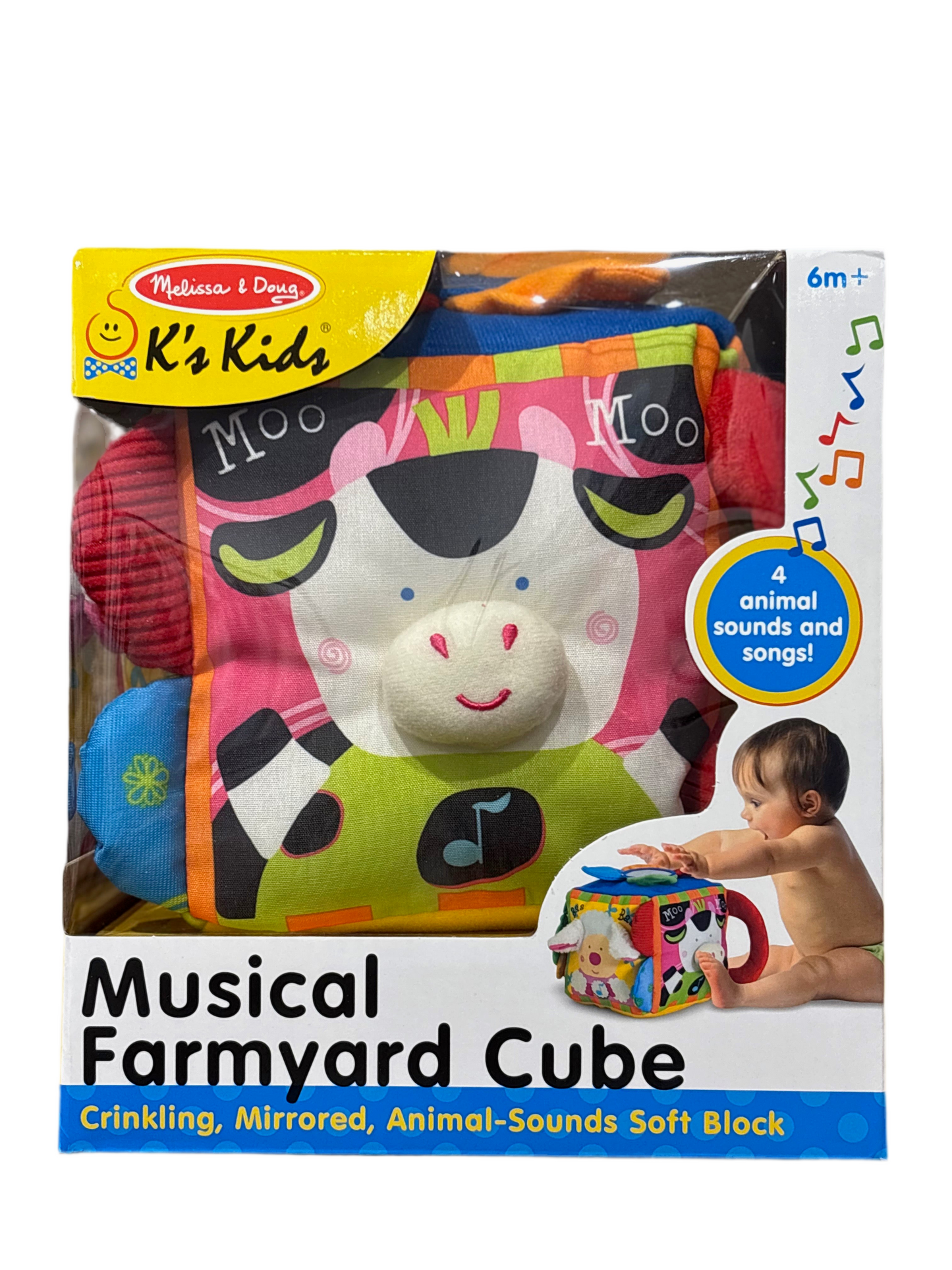 Musical Farmyard Cube