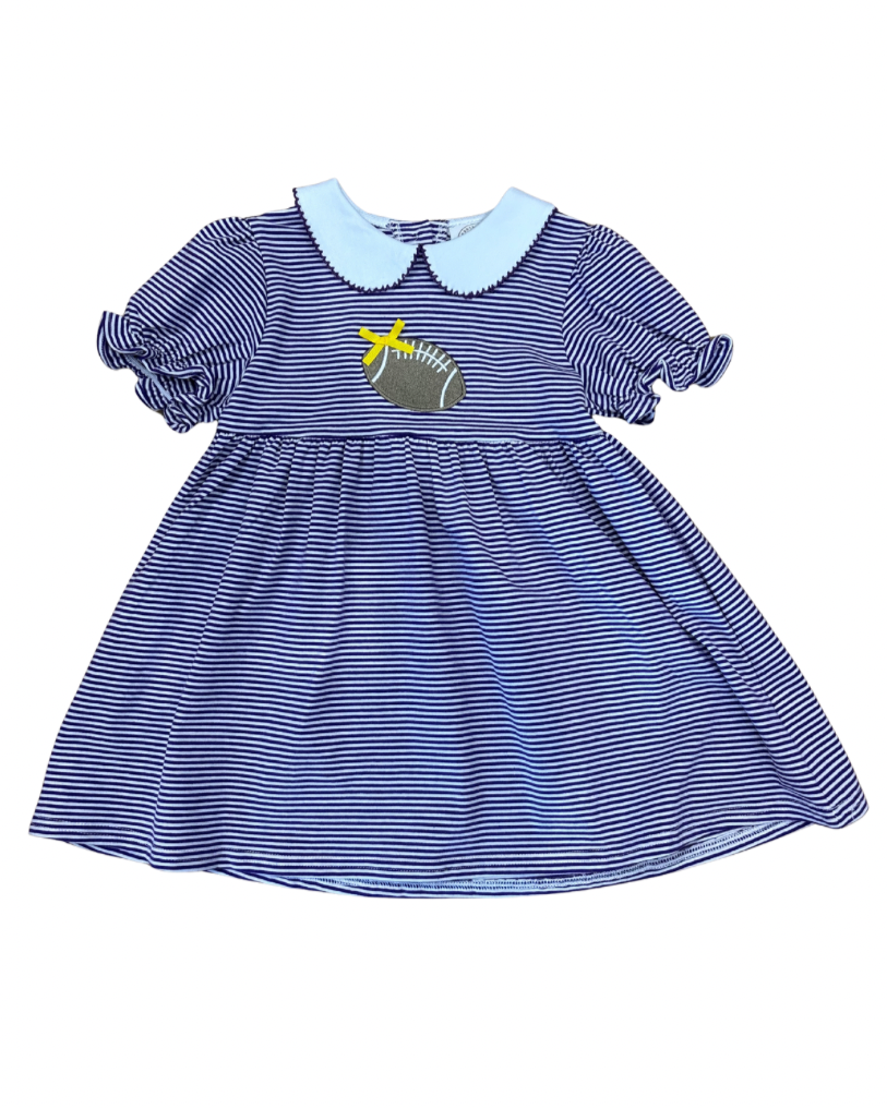 Purple Stripe Tailgate Dress