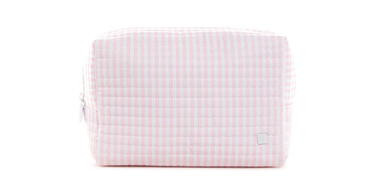 Quilted Everyday Bag - Pink Pimlico Stripe