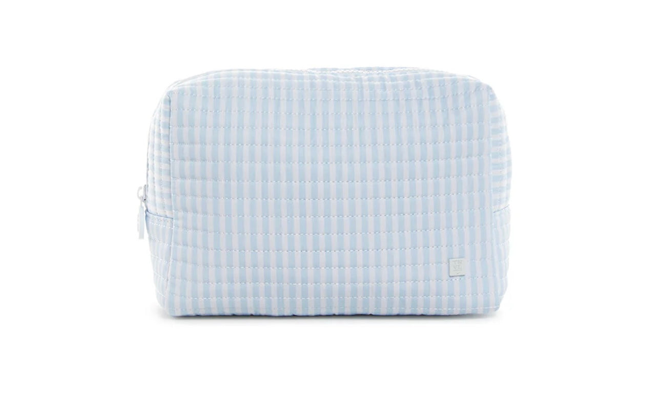 Quilted Everyday Bag - Blue Pimlico Stripe