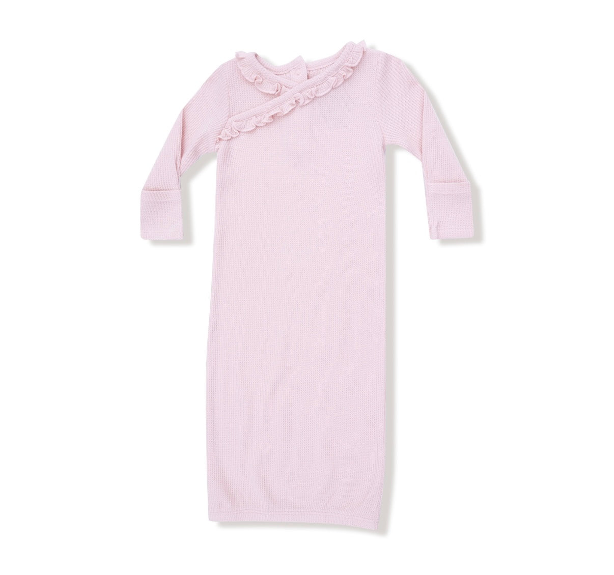 Veiled Pink Kimono Gown