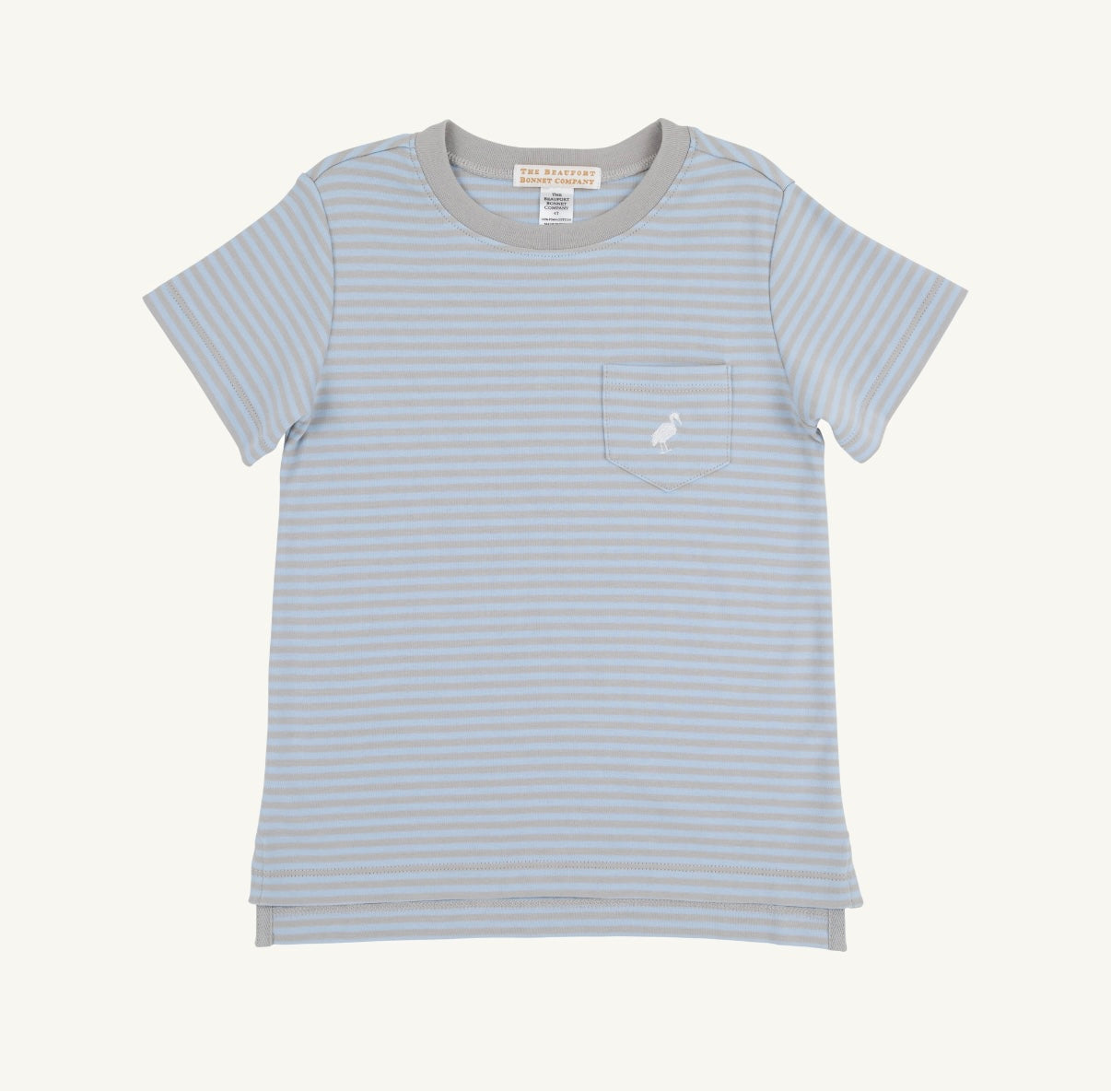 Beale Street Blue & Grantley Grey Stripe Carter Crewneck