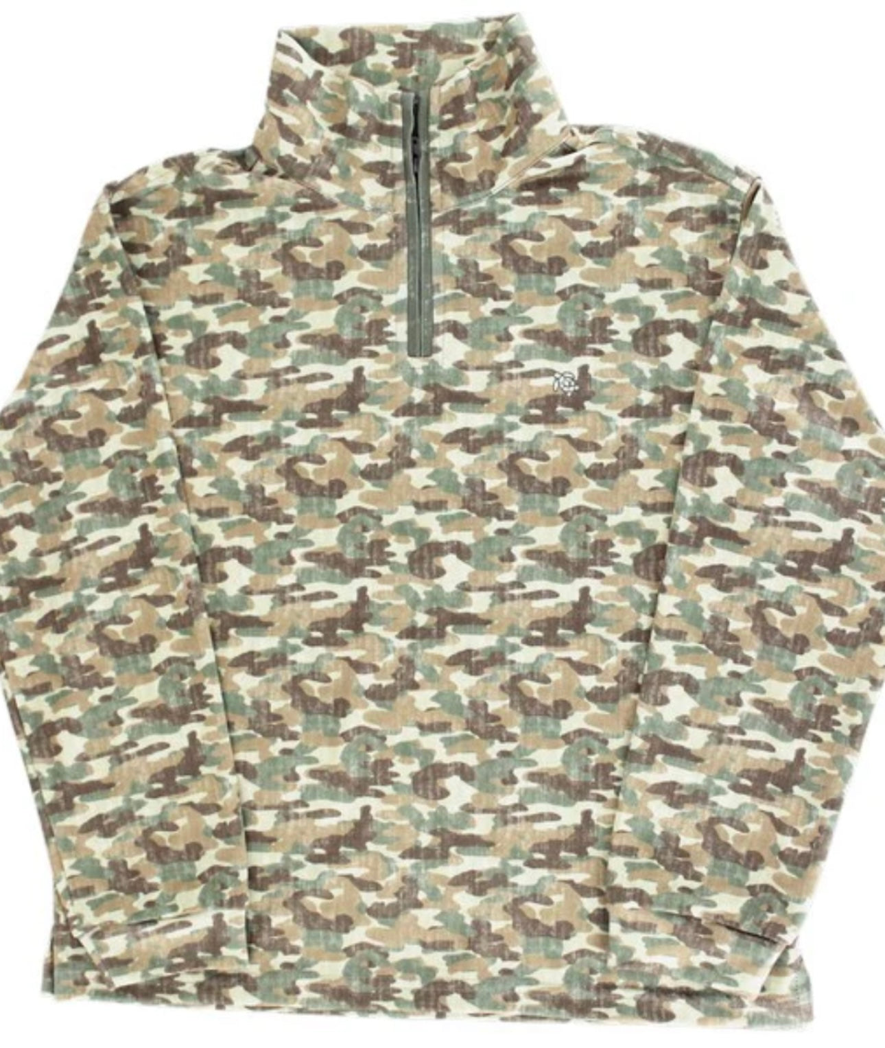Performance Half Zip - Camo