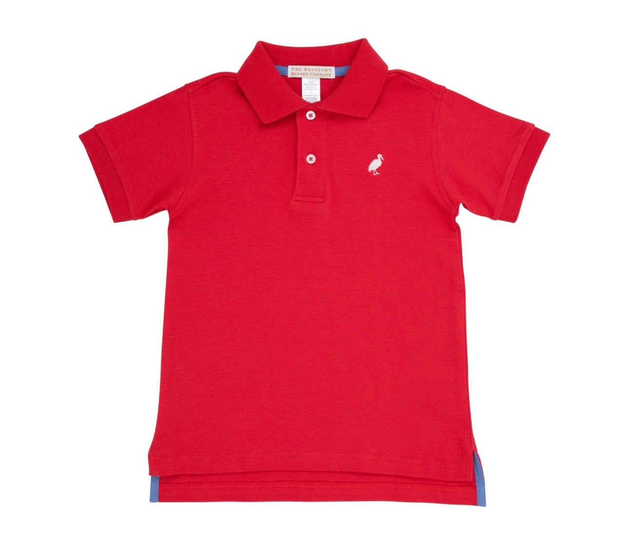 Prim and Proper Polo - Richmond Red/Worth Avenue White