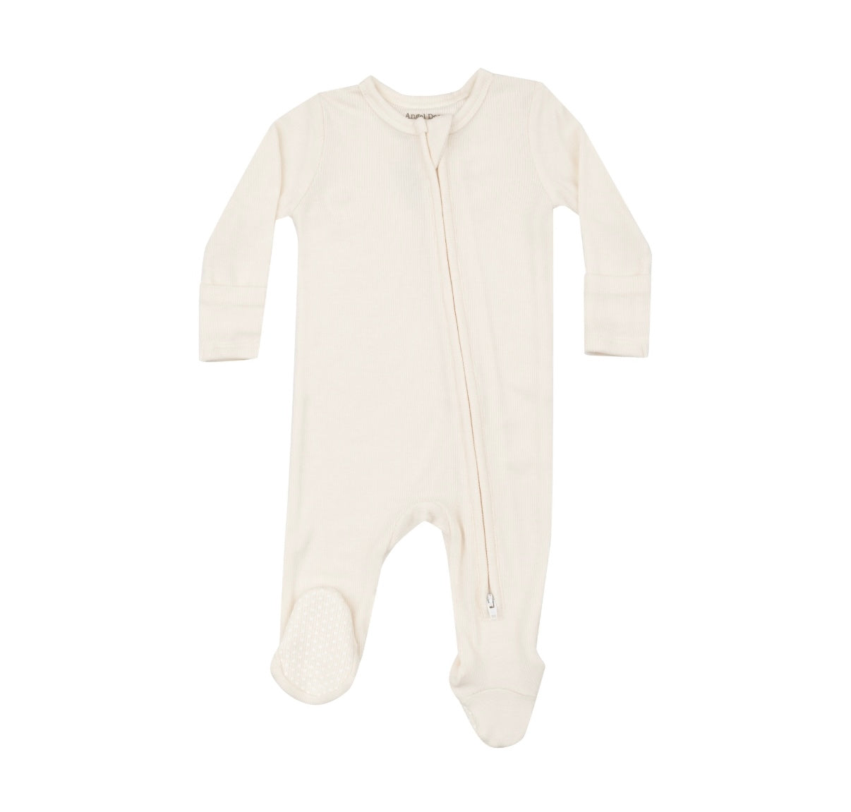 Sugar Swizzle Zipper Footie