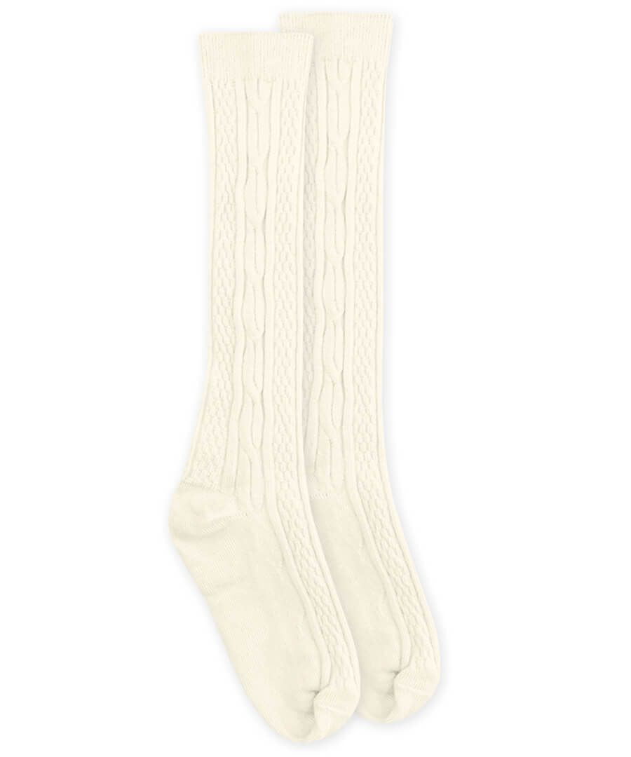 Classic Cable Knee High Socks