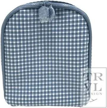 Rodeo Check Indigo Lunch Bag