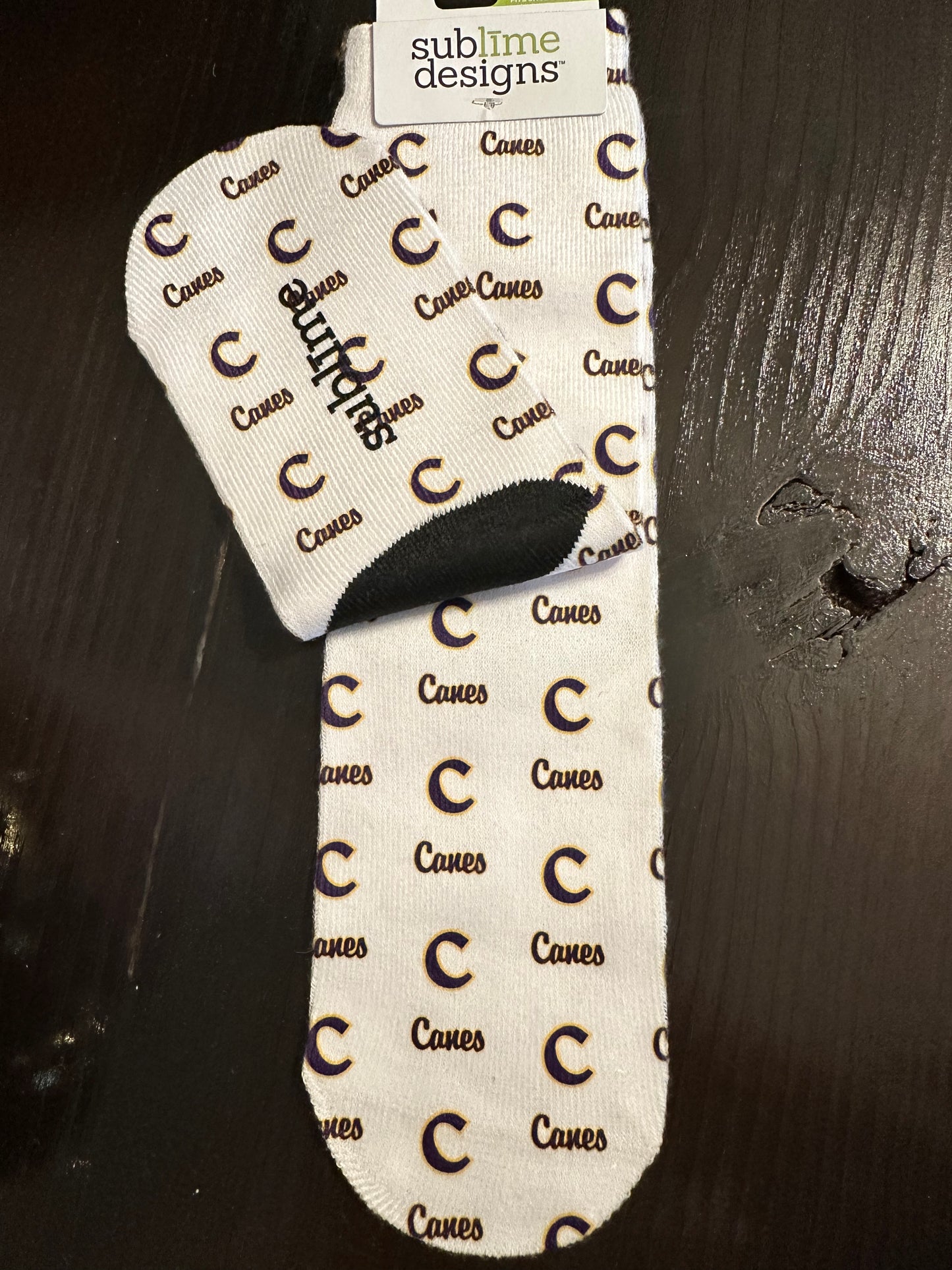 Cartersville “C” Kids Crew Socks