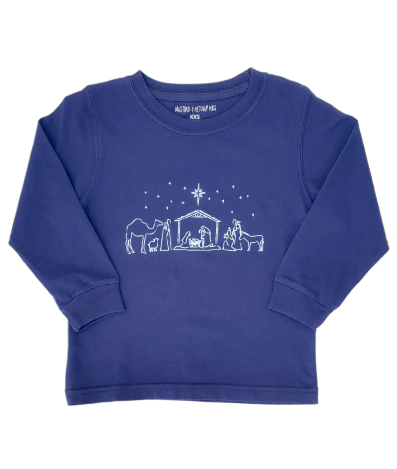 Navy Nativity LS