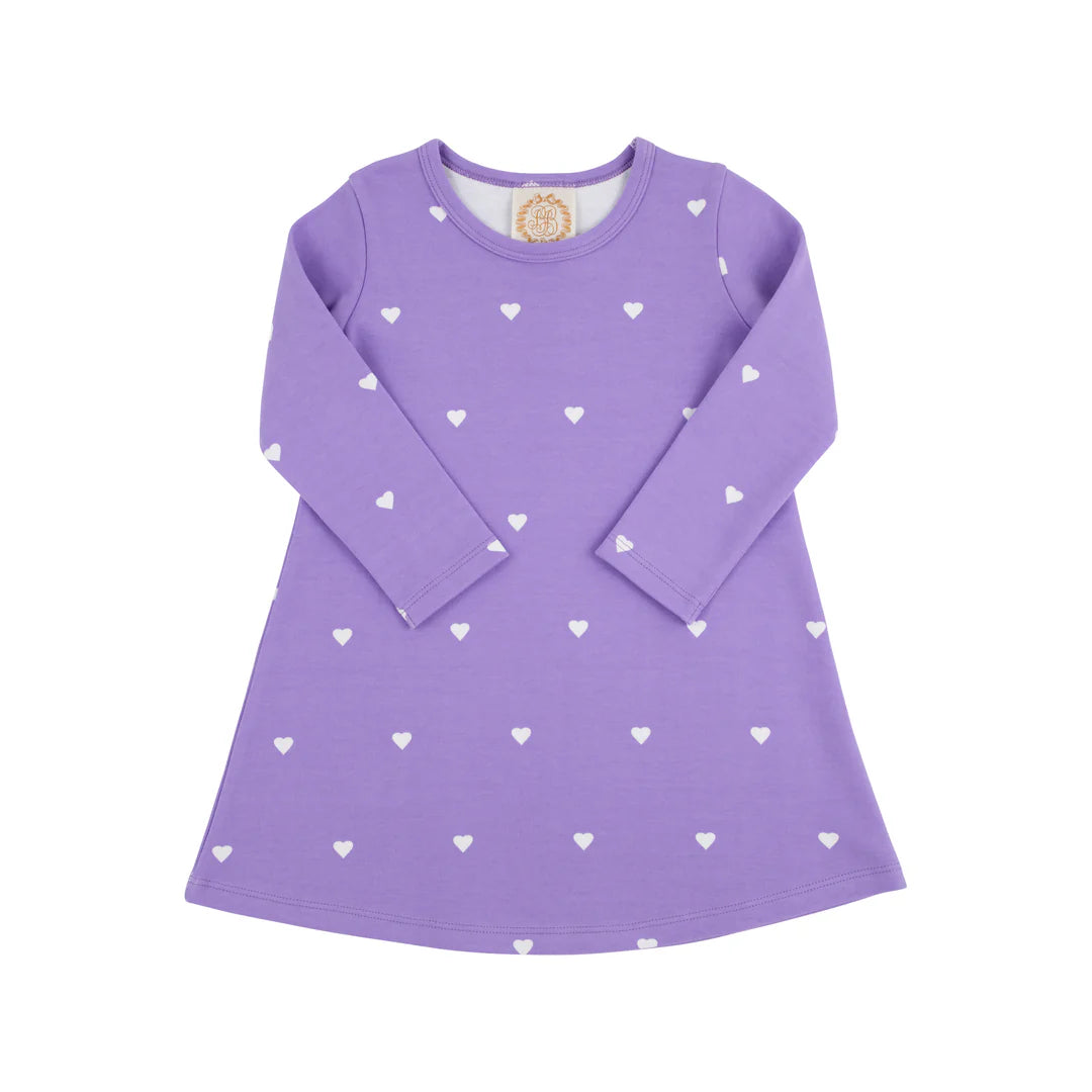 Heart Eyes Long Sleeve Polly Play Dress