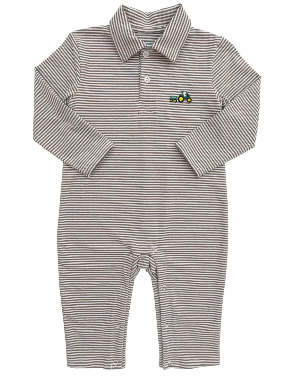 Tractor Polo Romper