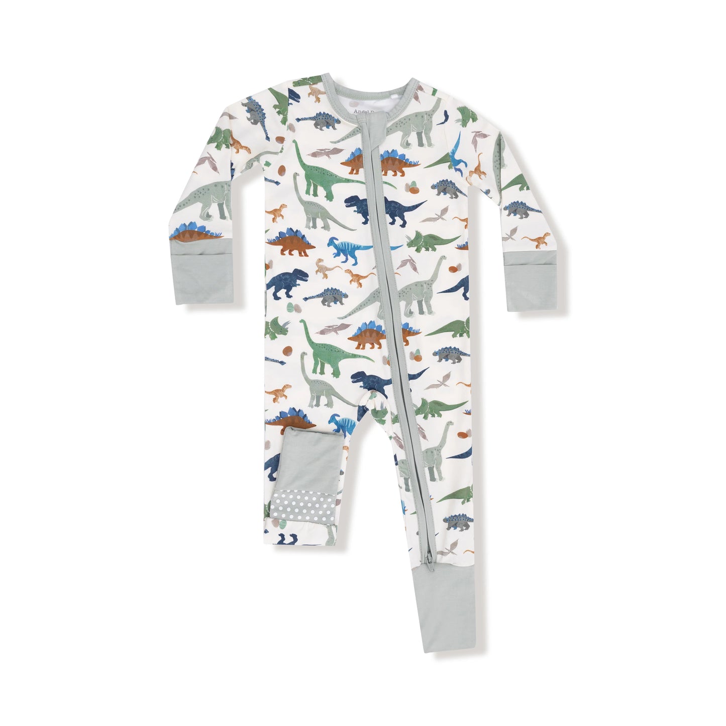 Washy Dinos Zipper Romper