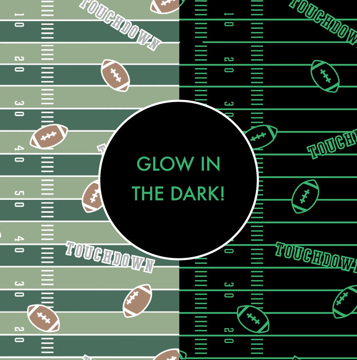 Football Field - GLOW IN THE DARK