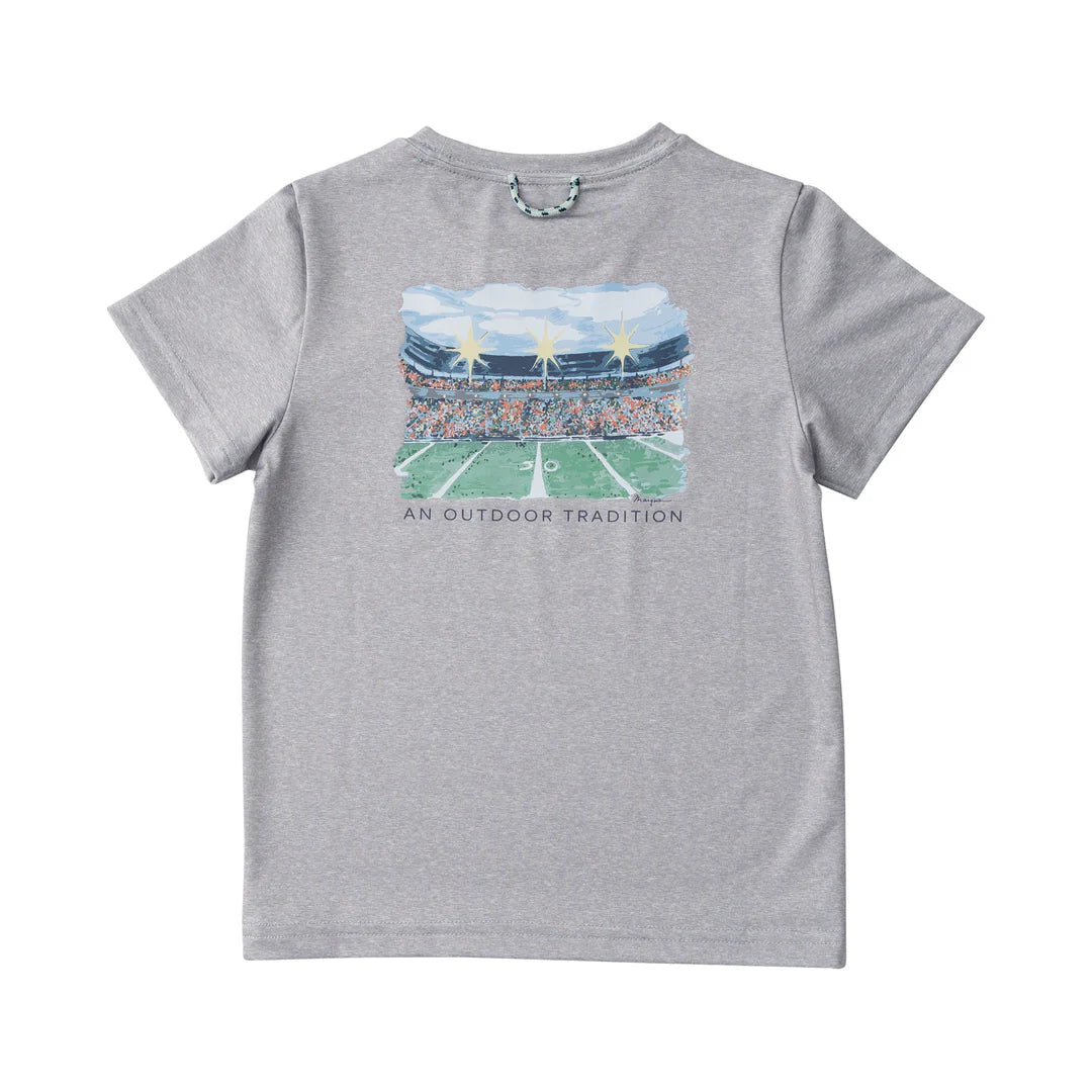 Performance 50 Yard Line Stadium Tee