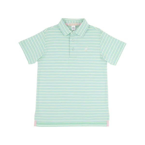 Sumner County Stripe Prim & Proper Polo