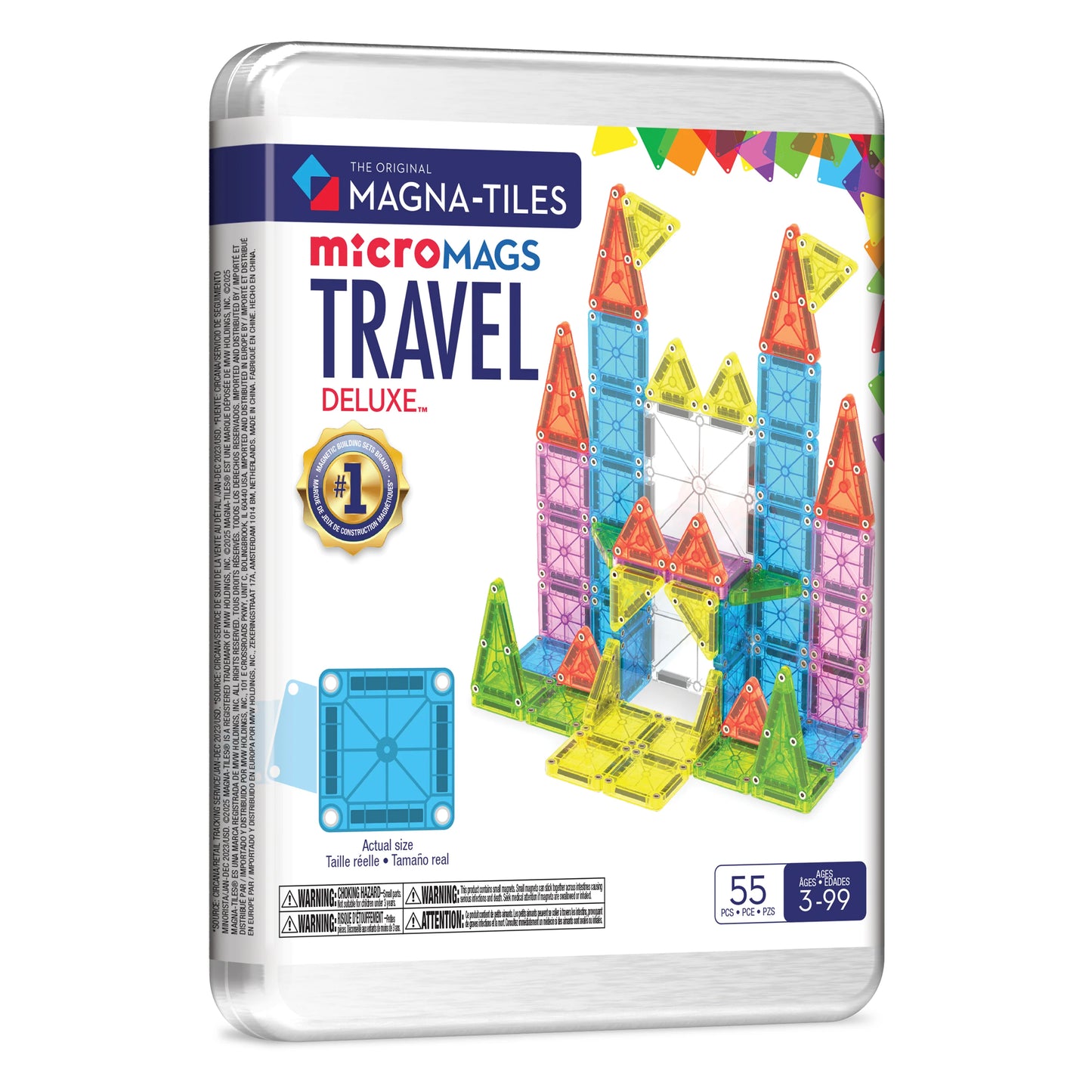 Magnatiles MicroMAGS Travel Deluxe