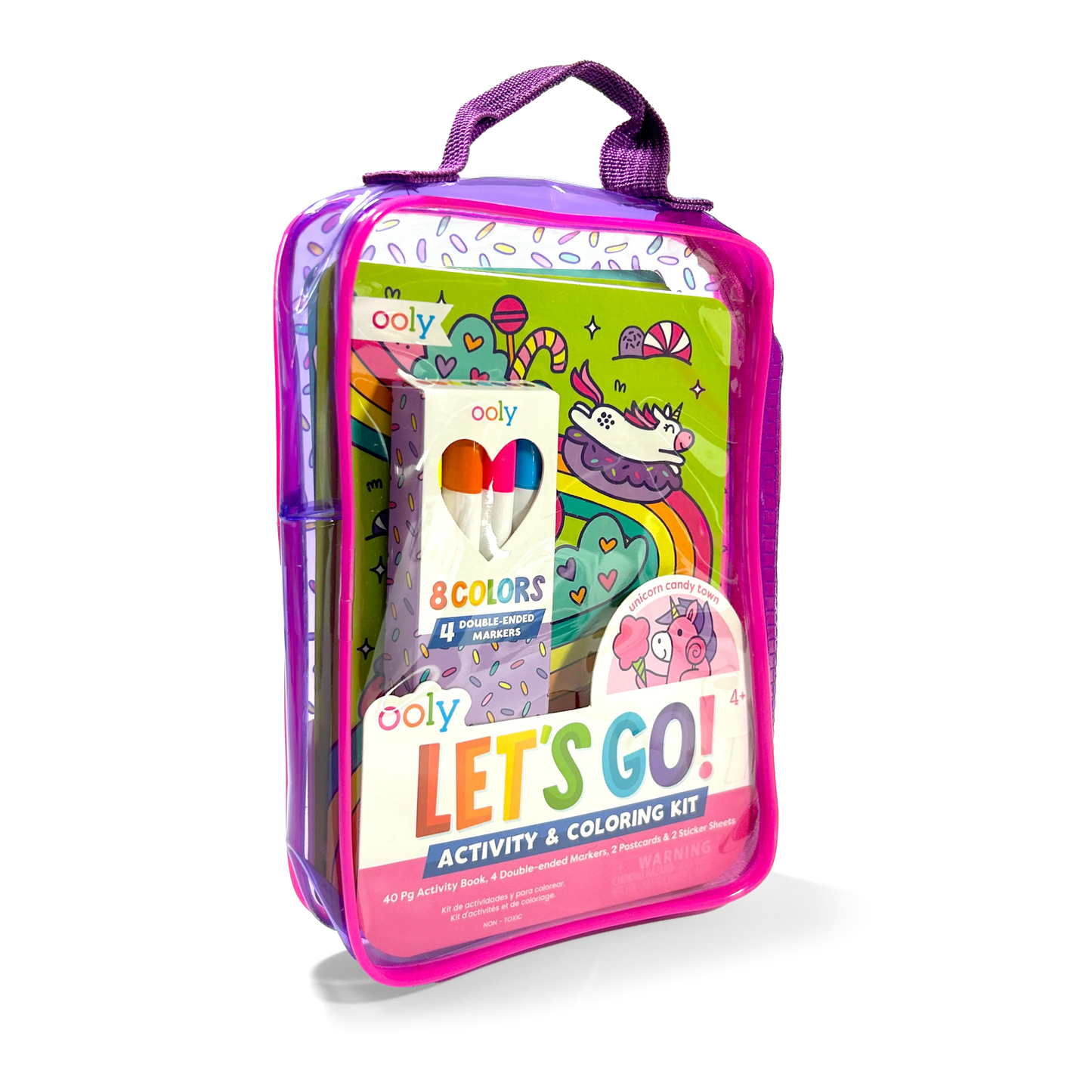 Let’s Go!: Activity & Coloring Kit