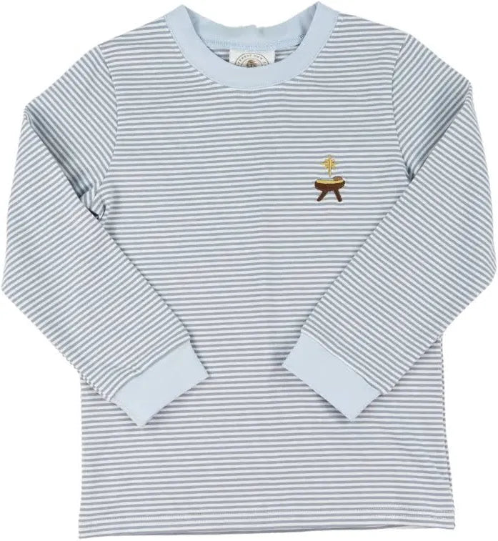 Oh Holy Night Boys LS Tee