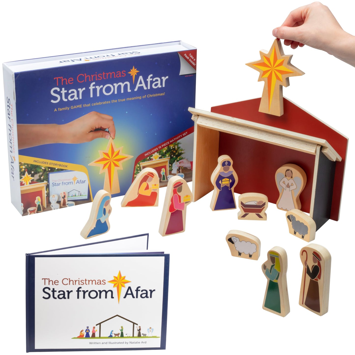 The Christmas Star from Afar Set Game