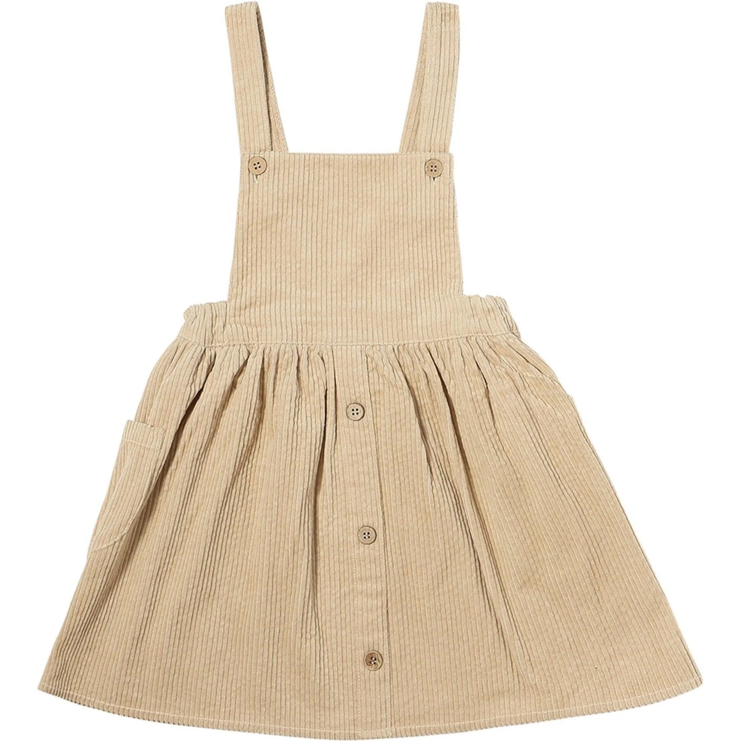 Autumn Pinafore - Oatmeal