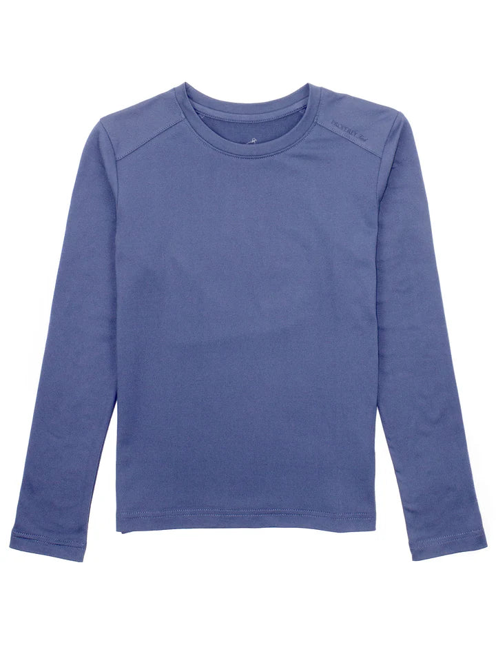 Ravine LS Tee - Dusk Blue