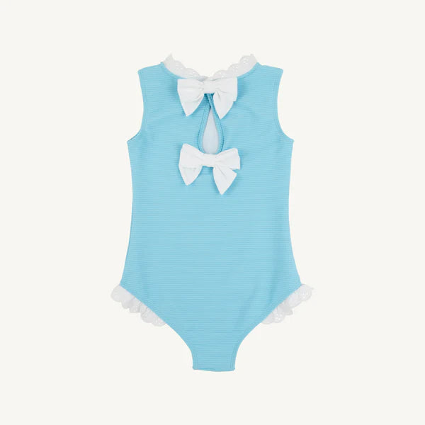 Belhaven Blue Sleeveless Sarasota Surf Suit