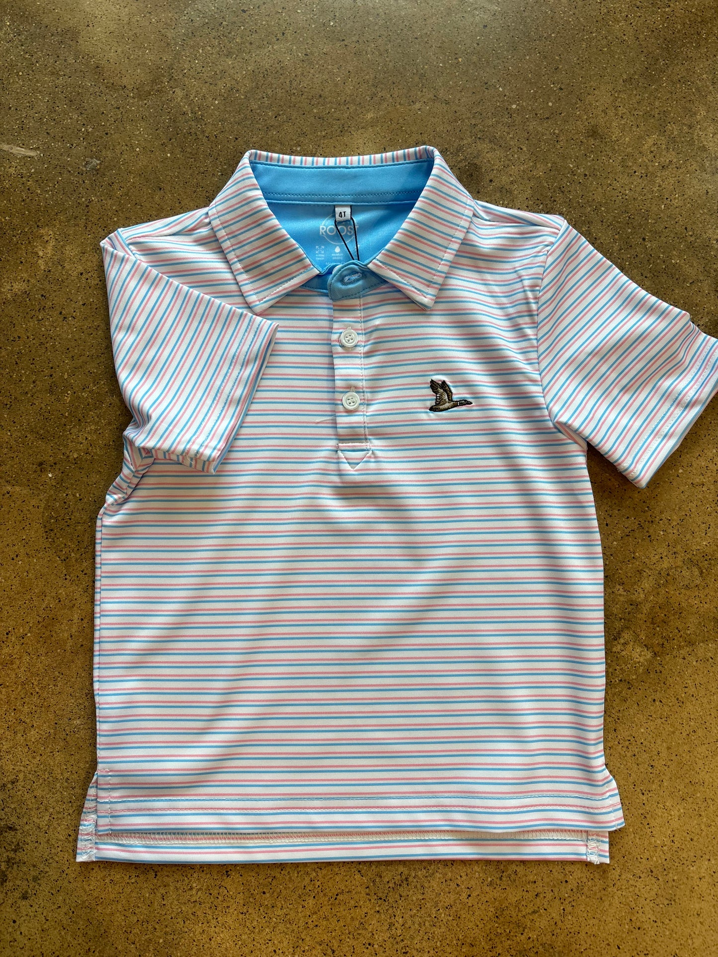 Roost Cayuga Polo - Pink/Blue