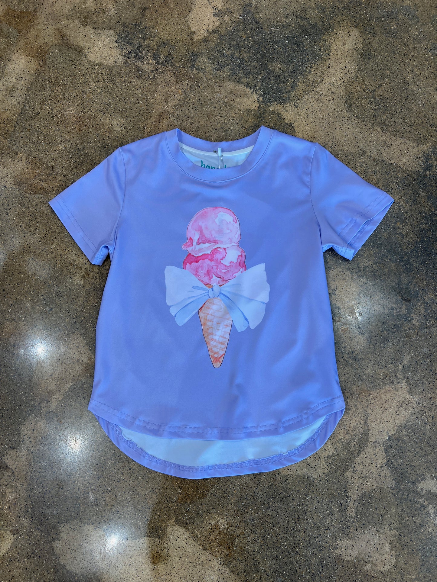 Purple Ice Cream Tee