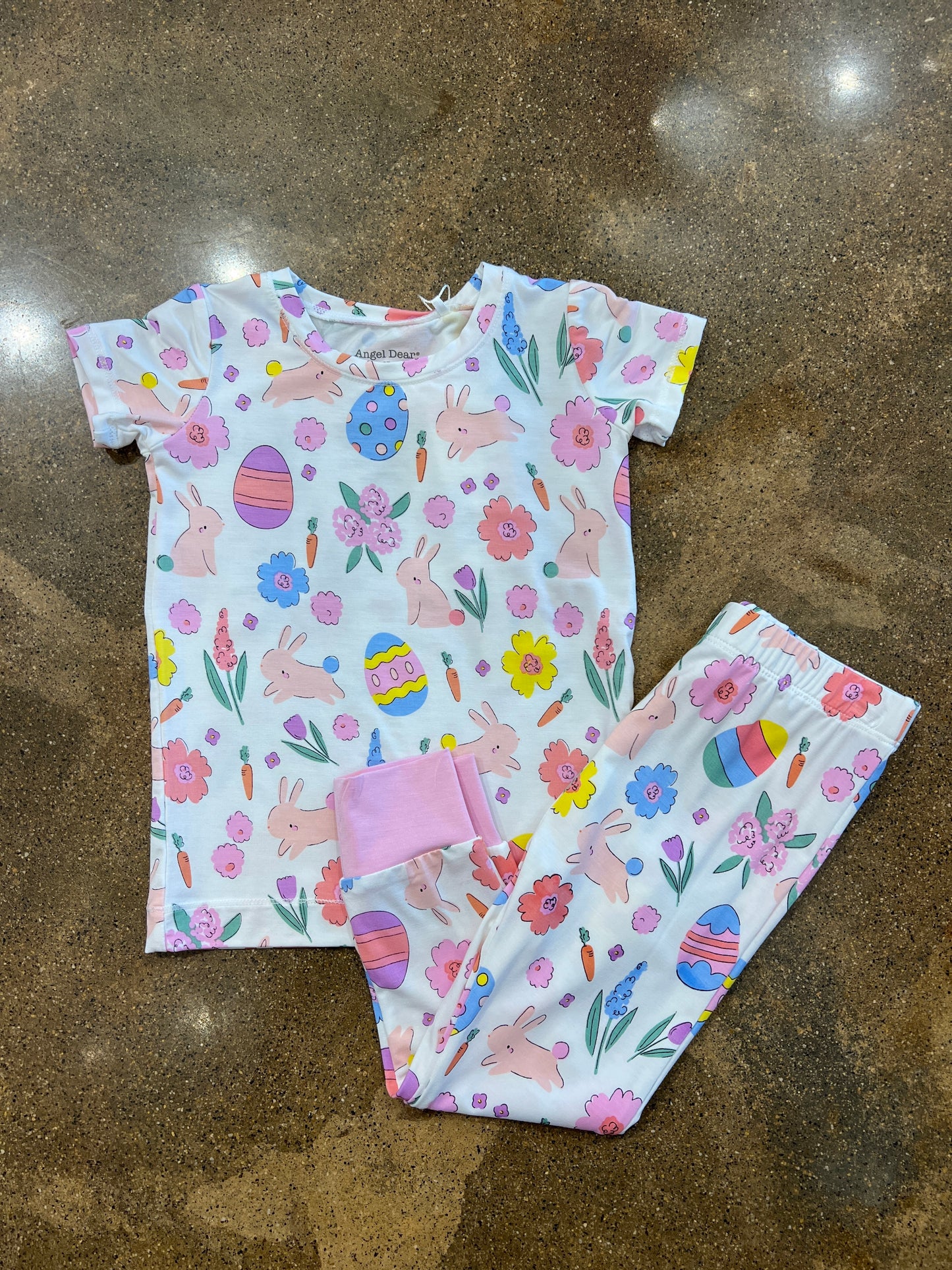 Pink Easter Bunnies Loungewear Set