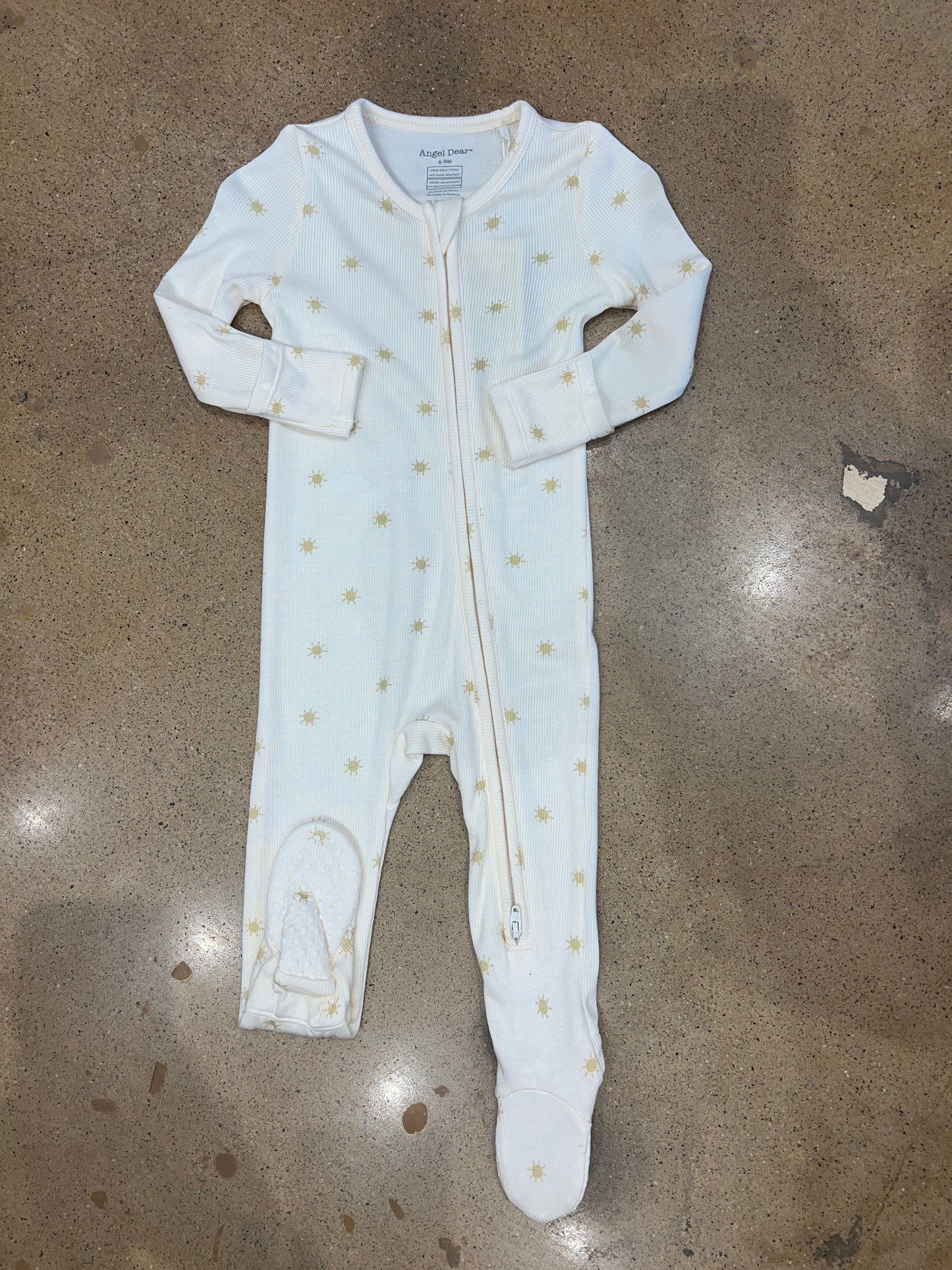 Simple Suns Zipper Footie