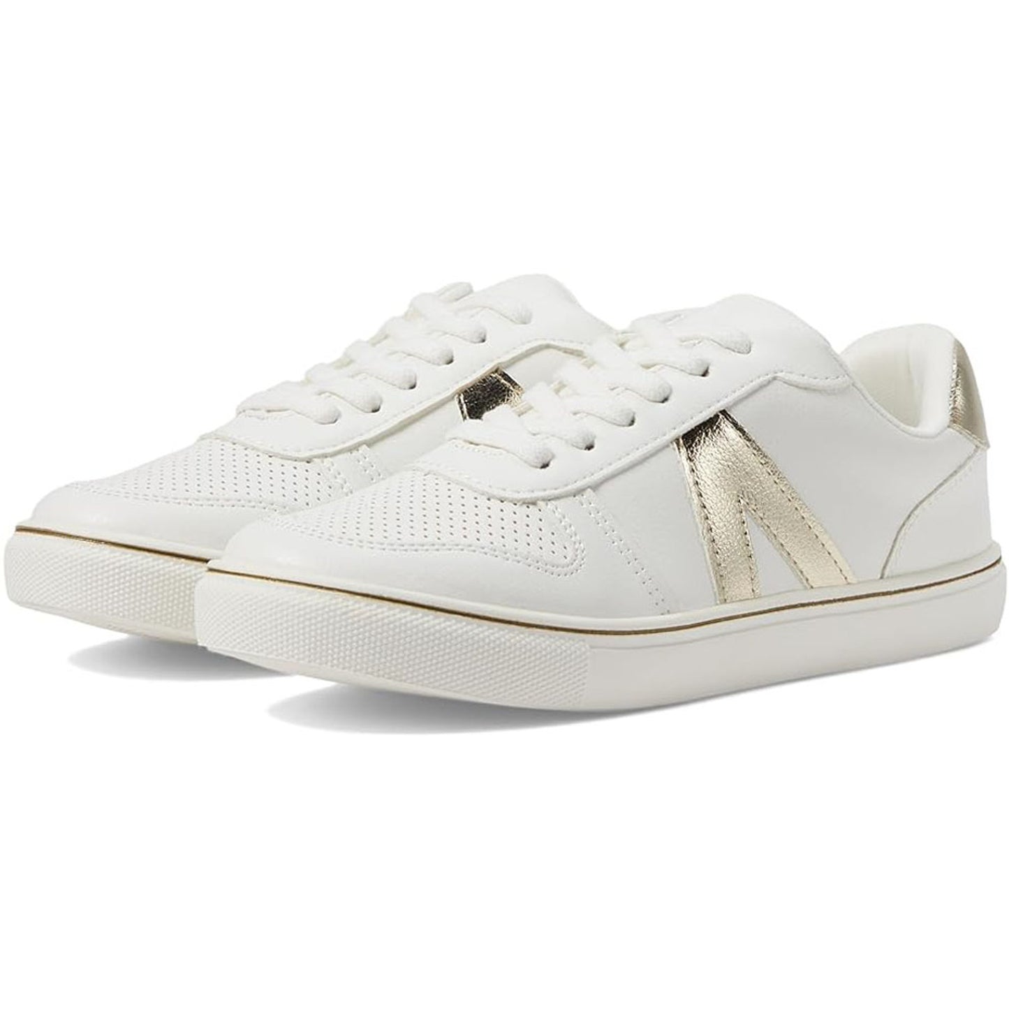 Toddler Alta White/Gold Sneaker
